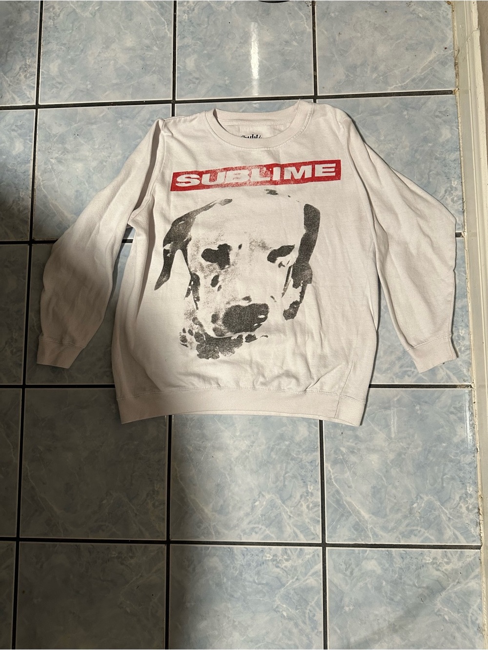 USEDRARE SUBLIME (LOU DOG) SWEATSHIRT SMOKE/PET FREE NO STAINS SIZE XL